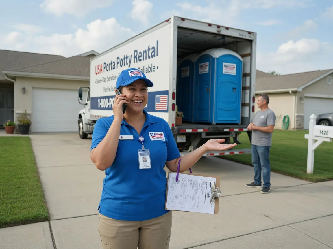 Portable Toilet Rental La Vista, NE FAQs